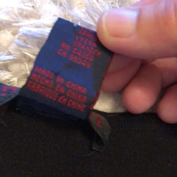 Ralph Ralph Lauren M silk and cotton beaded V-neck three-quarter sleeve dress - Picture 15 of 15